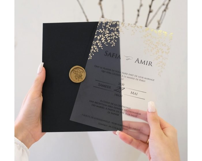 faire-part-transparent-feuille-or